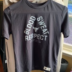 Under Armor Boys Project Rock tshirt YXL